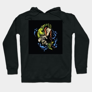 angler-fish-illustration Hoodie